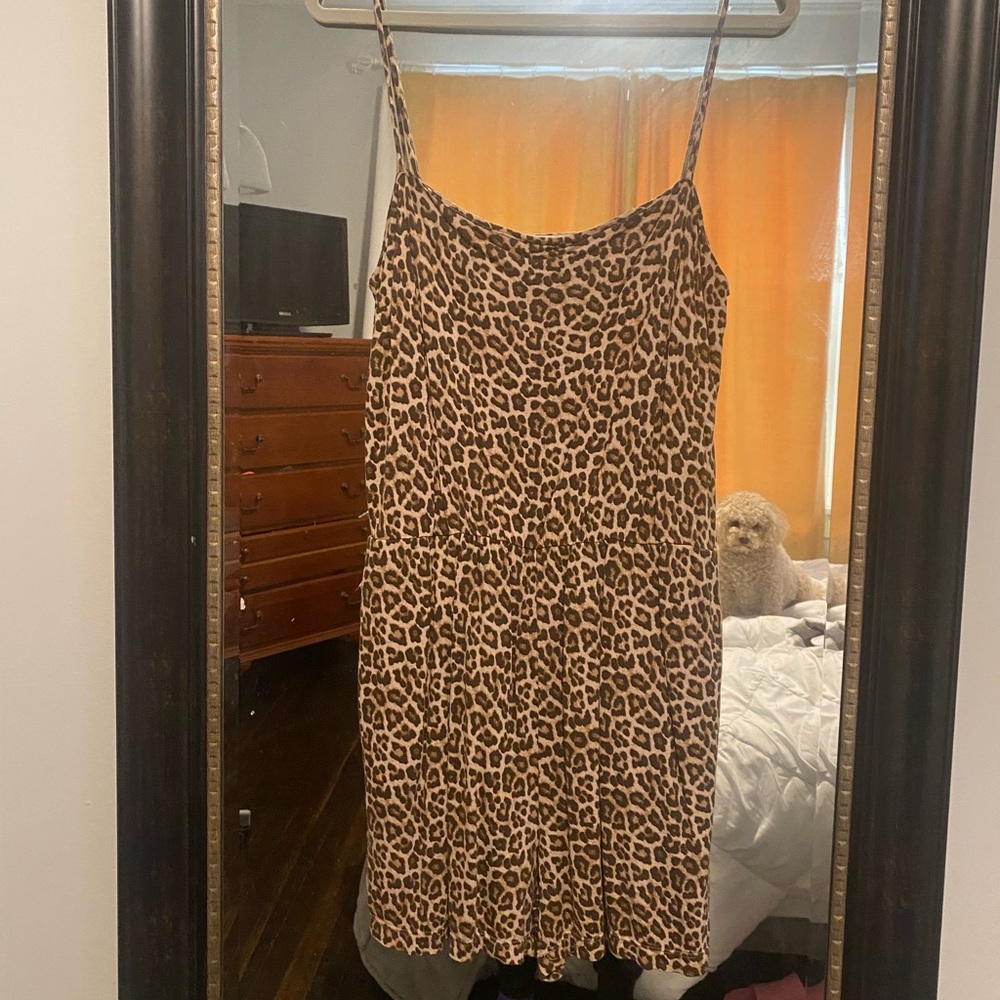 H&M, Cheetah print, Large, Worn once